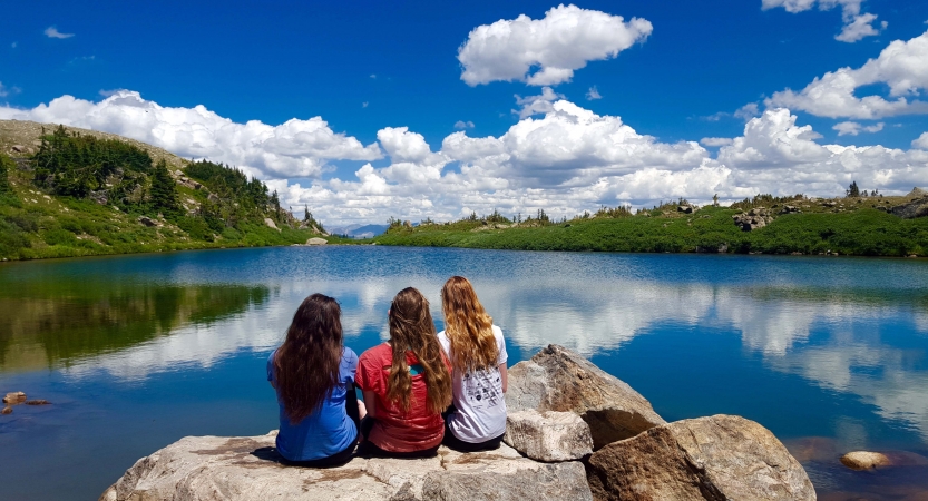 backpacking trip for girls in colorado